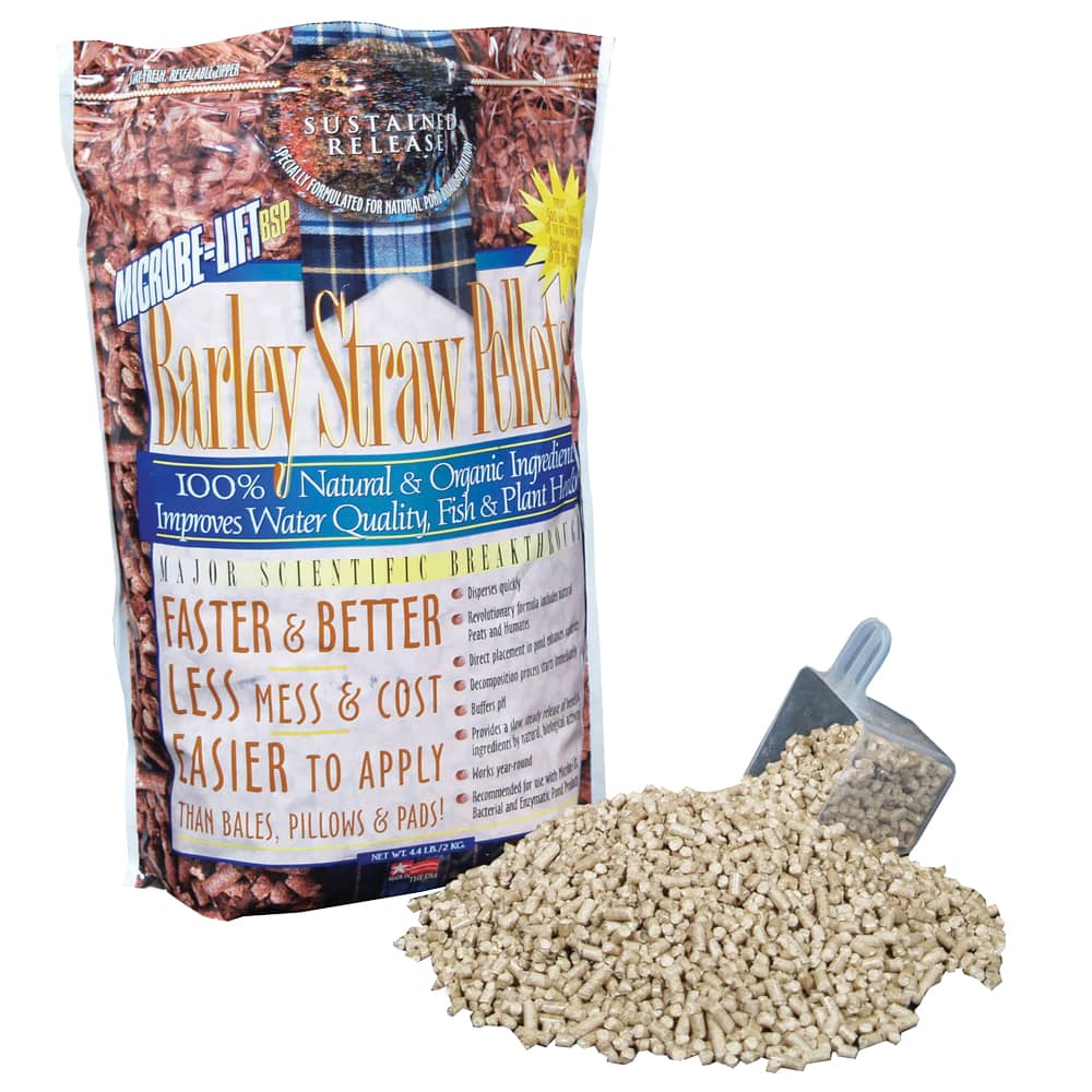 MicrobeLift Barley Straw Pellets Pond Algae Control Barley Products