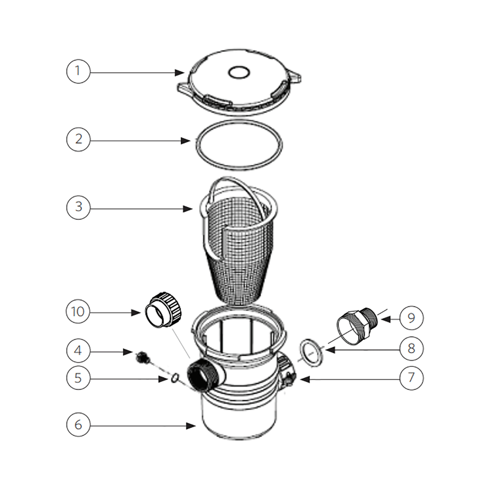 Waterways Sequence 90 Strainer Parts The Pond Guy