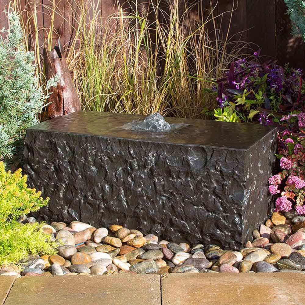 Shizukesa Rock Fountain Garden Zen Fountain The Pond Guy