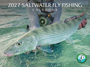 2027 Saltwater Fly Fishing Wall Calendar