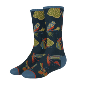 The Dry Fly - Fly Fishing Heel Hammock Crew Socks