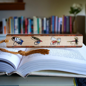 Wood Bookmarks - Flies