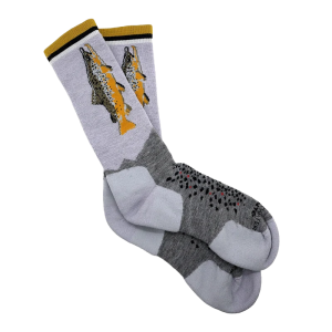 Big Rainbow Trout Socks - Medium Weight