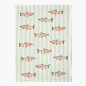 Rainbow Trout Tea Towel