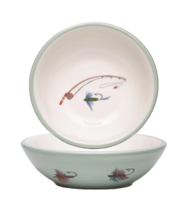 Fly Fishing Earthenware - Bowl