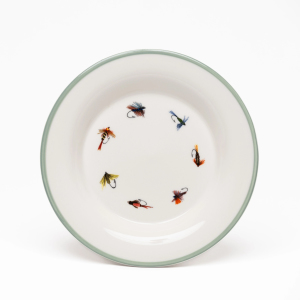 Fly Fishing Earthenware - Plate
