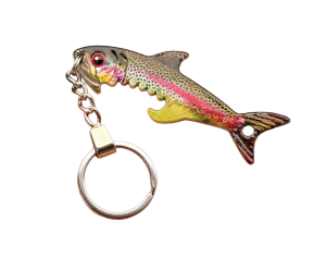 Rainbow Trout Keychain Bottle Opener