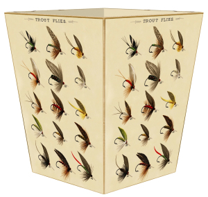 Trout Fly Waste Basket