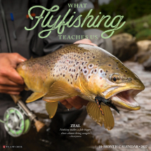 2027 What Fly Fishing Teaches Wall Calendar