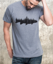 Fish And Forest Tee