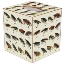 Trout Fly Tissue Box Cover