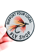 Iron-on Patches Support Your Local Fly Shop