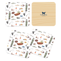 Gone Fishing Coaster