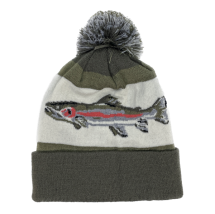 Mykiss Cuffed Pompon Knit Hat - Merino Wool