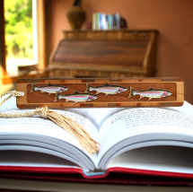 Wood Bookmarks - Trout