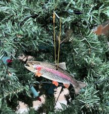 4 inch Rainbow Trout Ornaments