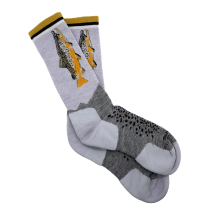 Big Rainbow Trout Socks - Medium Weight