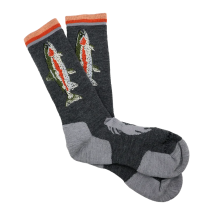 Big Rainbow Trout Socks - Medium Weight