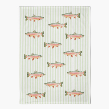 Rainbow Trout Tea Towel