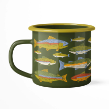 Treklight Trout Camp Mug 16oz
