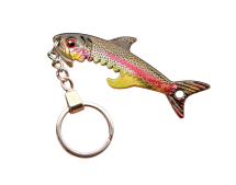 Rainbow Trout Keychain Bottle Opener
