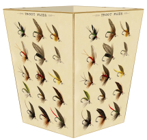 Trout Fly Waste Basket
