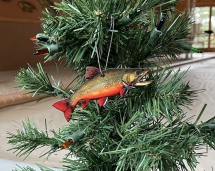 4 inch Brook Trout Ornaments