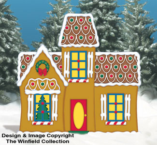 Gingerbread - Gingerbread Manor Woodcraft Pattern
