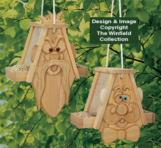 Bird Feeder Woodworking Plans Cedar Men Bird Feeders 2 Pattern
