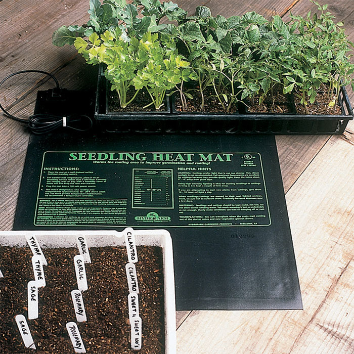 Seedling Heat Mat For 2 Flats, Heating Mats & Cables Totally Tomatoes