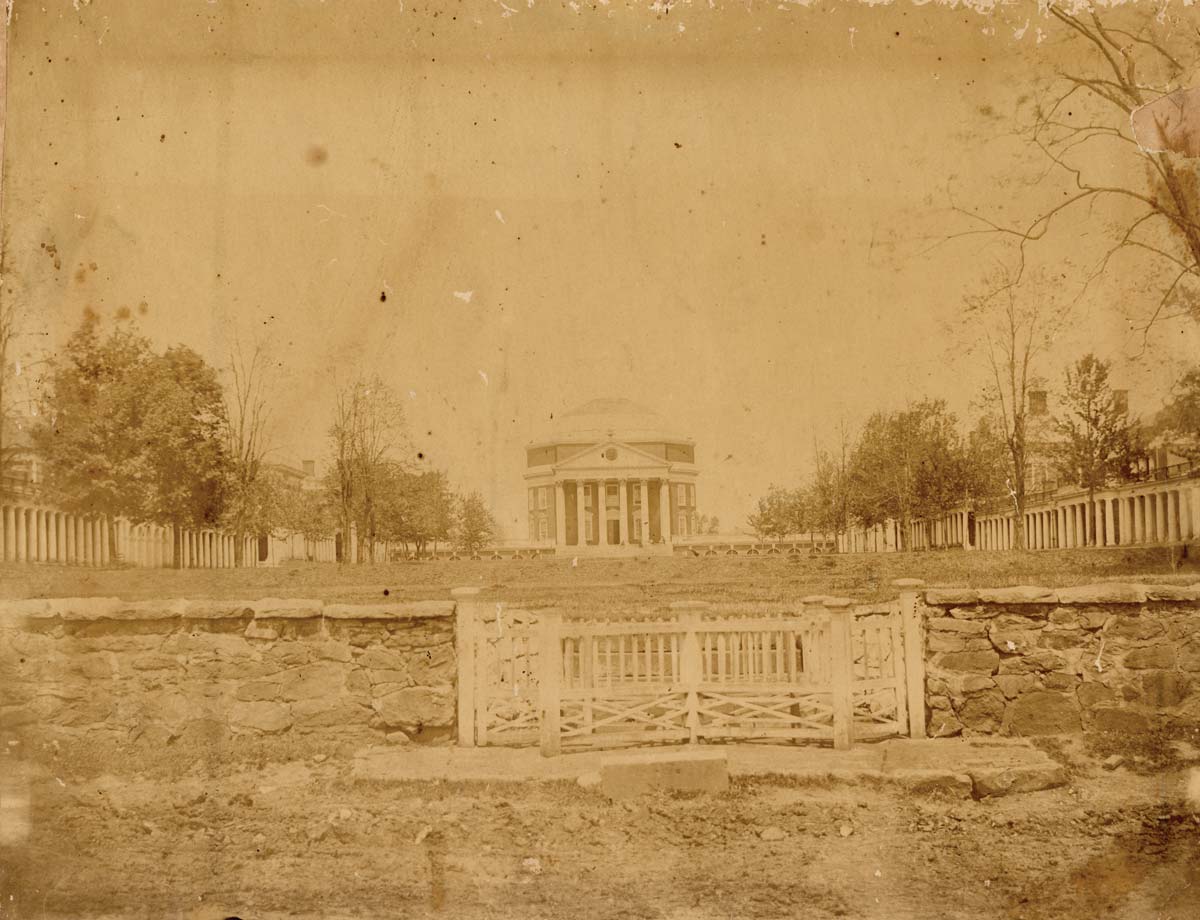 1868 First Photograph of the Rotunda—VIRGINIA Magazine