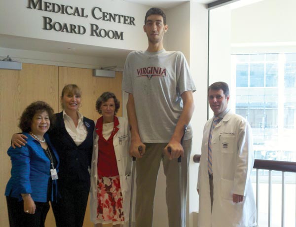 World's Tallest Man Undergoes Gamma Knife Surgery at UVA