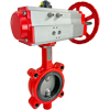 Pneumatic/Manual Butterfly Valves Lug Style