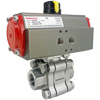 Air Actuated High Pressure Ball Valves - Scotch Yoke