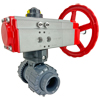 Pneumatic/Manual PVC Ball Valves