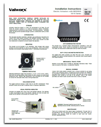 A5618M Series Modbus Control Module for 5618 Series Actuators