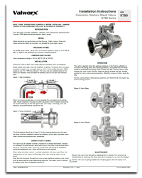 5790 Sanitary Check Valves