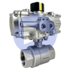 Air Actuated Stainless Ball Valves - All Stainless