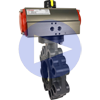 Air Actuated PVC Butterfly Valves- Scotch Yoke