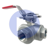 Stainless Steel 3-Way Ball Valves