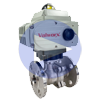 Electric Actuated Stainless Flanged Ball Valves