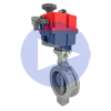 Electric Actuated High Performance Butterfly Valves- Multi-Voltage