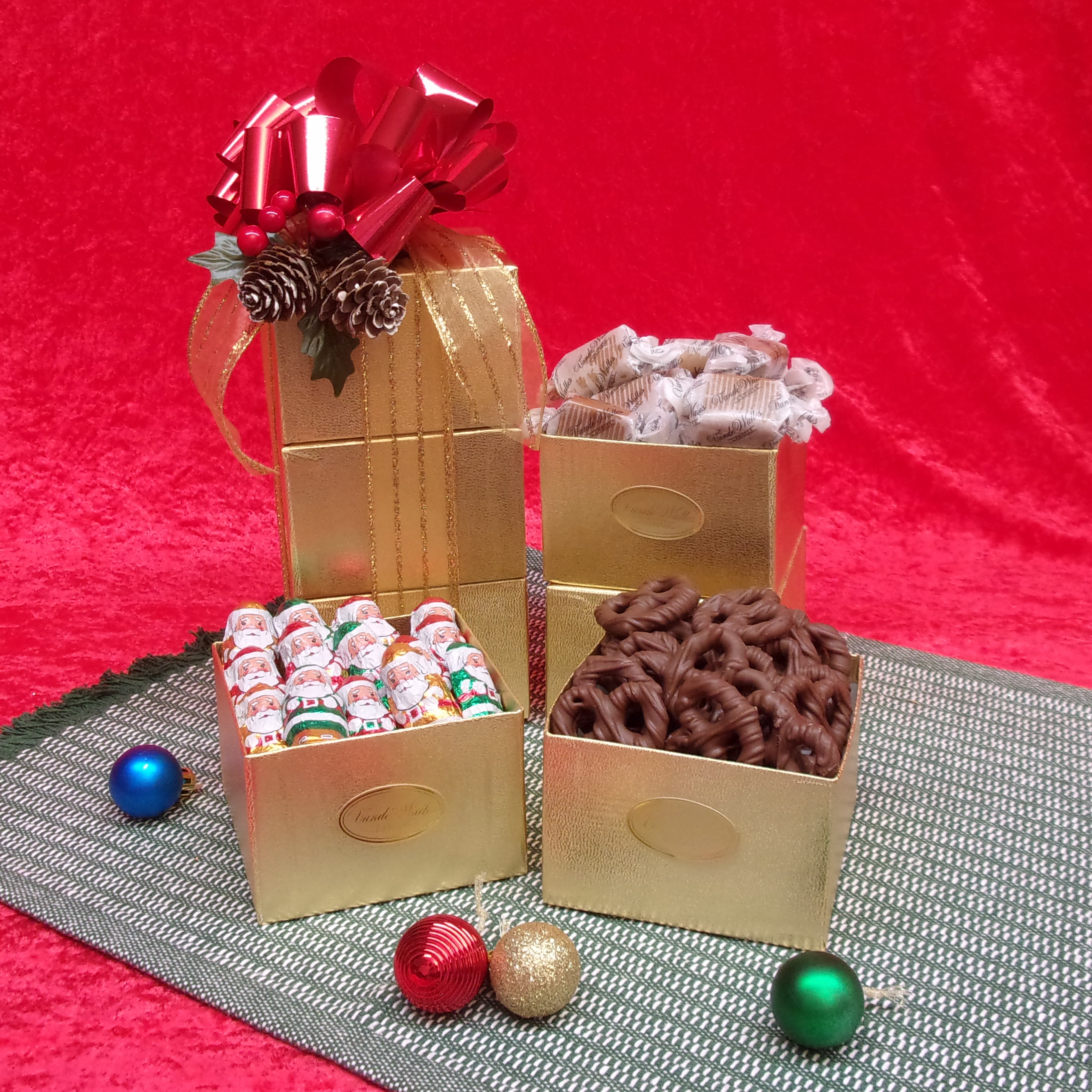 Winter Wonderland Mini 3-Box Gift Tower