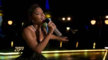 HALLE BAILEY - “CAN YOU FEEL THE LOVE TONIGHT” @Disney World 50th celebration VOCALS ????w/ Subtitles