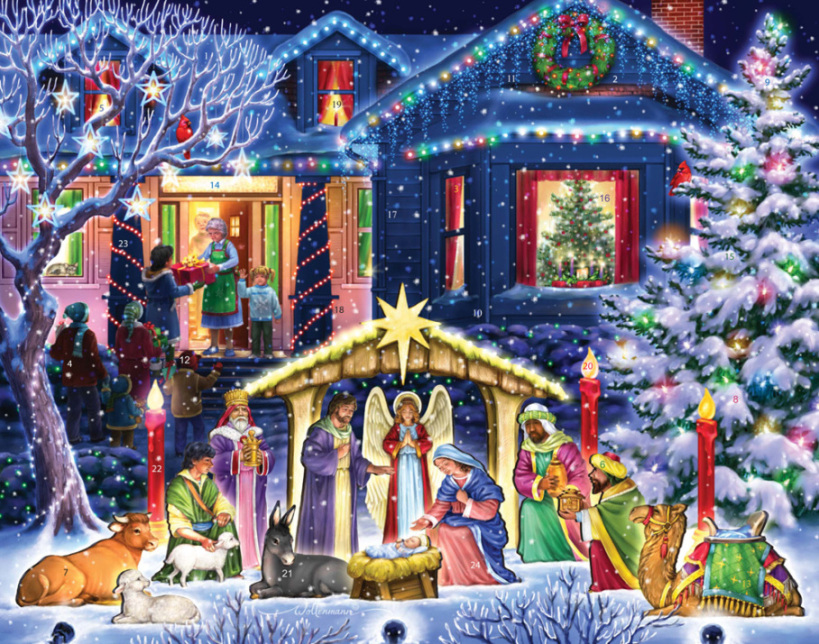 Traditional Religious Advent Calendars Traditional Religious Advent Calendars