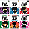 Diary of a 6th Grade Ninja 6 Books - Set 2