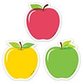 Apple Time Apples 3 in.H Designer Cut-outs