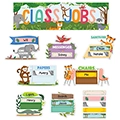 Jungle Friends Class Jobs Mini Bulletin Board Set