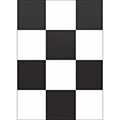 Better Than Paper&reg; - Black and White Big Checkers