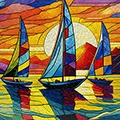 Sunset Sailing Puzzle